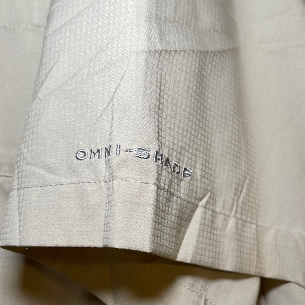 Columbia Men's Tamiami PFG Khaki Fishing Shirt XXL - Picture 4 of 6